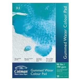 Blocco per acquarello 190 gr - Cotman