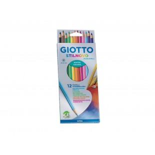 Giotto STILNOVO ACQUARELL - Astuccio in cartone 12 pz Giotto STILNOVO ACQUARELL - Astuccio in cartone 12 pz