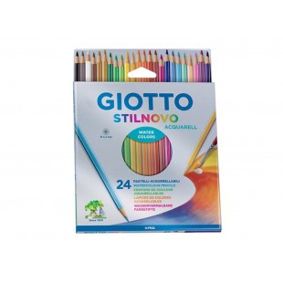 Giotto STILNOVO ACQUARELL - Astuccio in cartone 24 pz