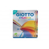 Giotto STILNOVO ACQUARELL - Astuccio in METALLO 24 pz