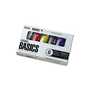 Set acrilici Basics 6 x 22 ml - Liquitex